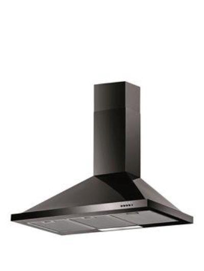 Baumatic F90.2Bl 90 Cm Chimney Hood - Black